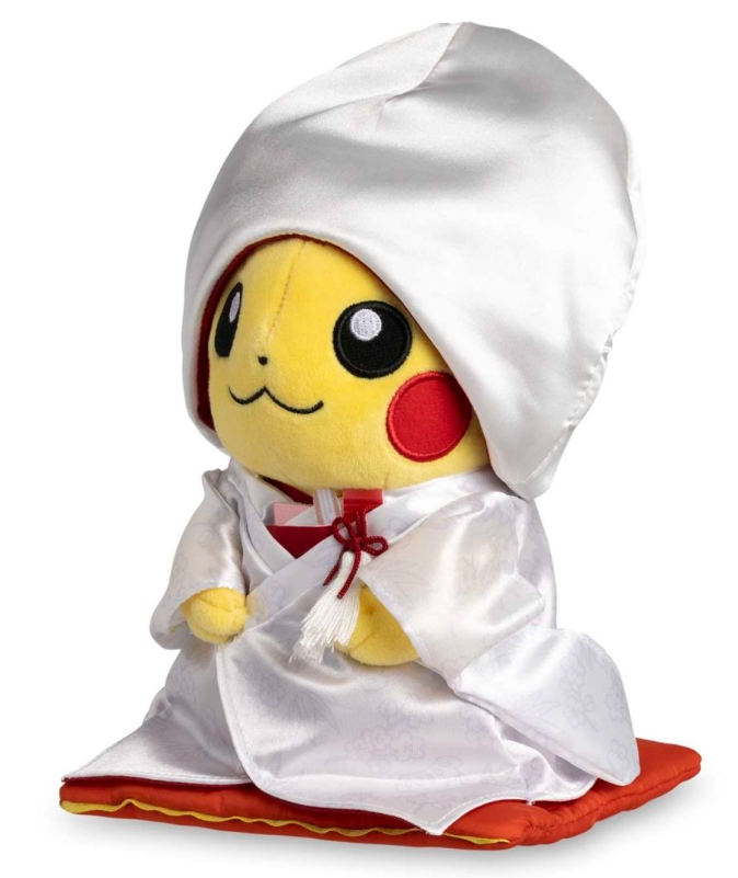 Pikachu Peluche Boda en Kimono (Mujer)