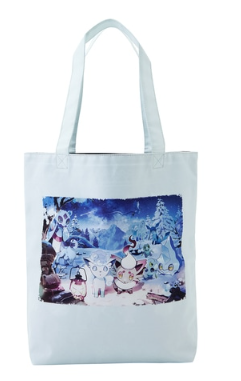 Snowy Gathering Shopping Bag Zorua Hisui y Vulpix Alola