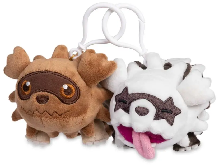 Zigzagoon y Zigzagoon de Galar 2 llaveros