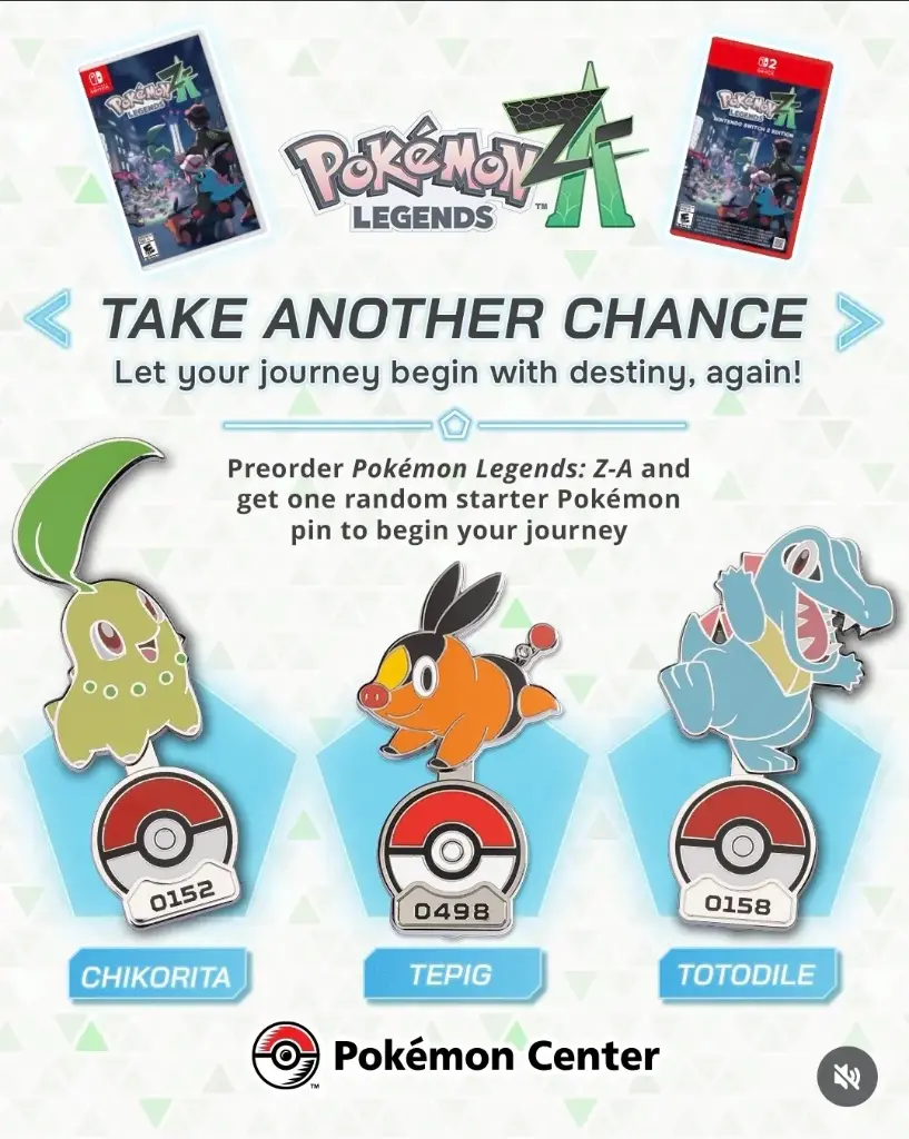Pokemon Legends ZA Switch 2 EEUU