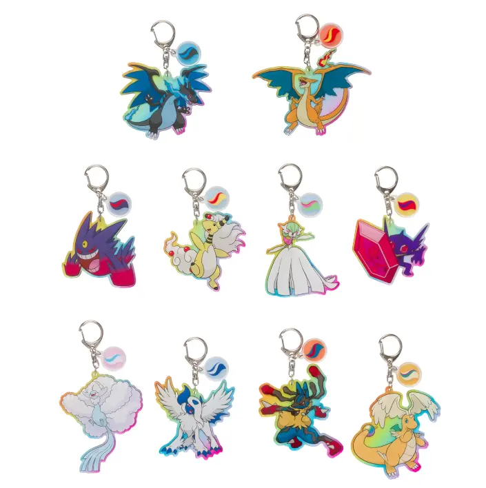 Llaveros de Megas Evoluciones