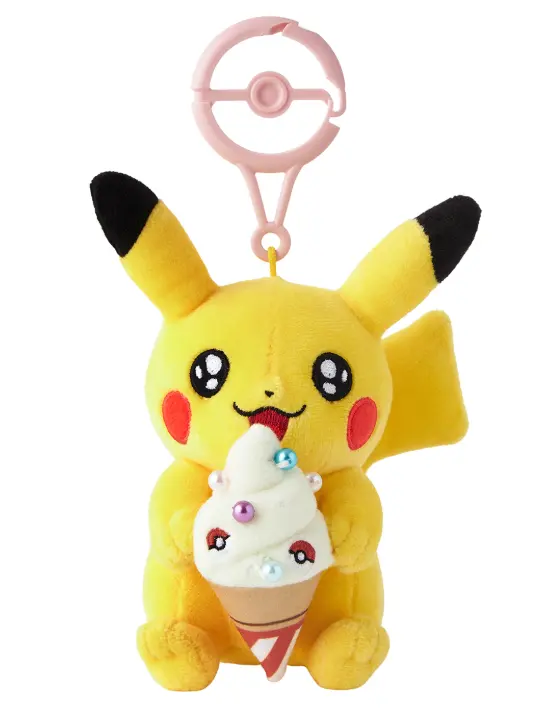 Pikachu Helado Llavero Peluche Mascota 