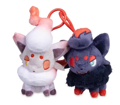 Zorua y Zorua de Hisui 2 llaveros